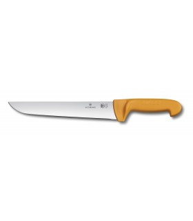 Victorinox 5.8431.34 Couteau, lame 34 cm inox, manche grillon® jaune.