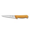 Victorinox 5.8412.21Couteau désosser/saigner, lame 21 cm inox, manche grillon® jaune.