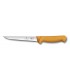 Victorinox 5.8401.18 Couteau désosser/saigner, lame 18 cm inox, dos droit, manche grillon® jaune.nox.