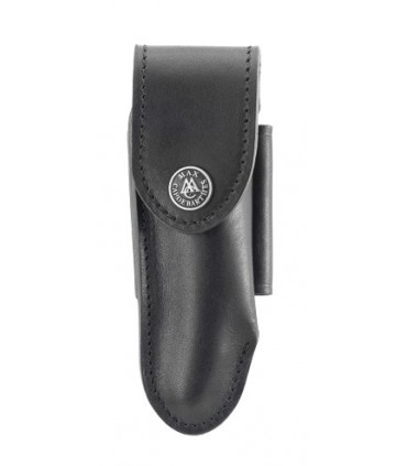 Max Capdebarthes 27312 cuir noir, port horizontal/vertical pour Laguiole tous modèles de 11/12 cm de manche.