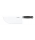 Bargoin 280.24 Feuille de boucher inox, dos droit, manche ABS, lame 24 cm. Poids : 580 g.