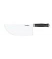 Bargoin 280.24 Feuille de boucher inox, dos droit, manche ABS, lame 24 cm. Poids : 580 g.