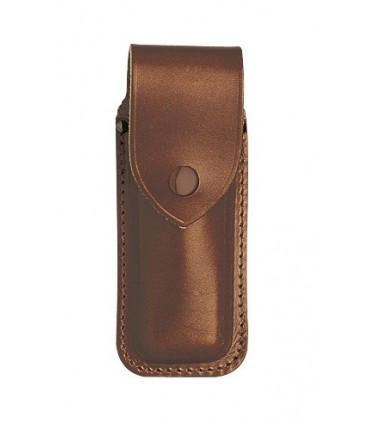 Pielcu 3699 Étui cuir marron pour couteaux de 12/13 cm de manche.