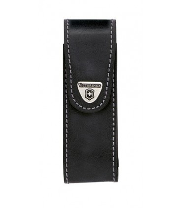 Victorinox 4.0523.31 Étui cuir noir avec clip pivotant pour SWISSTOOL ou pour couteaux à cran 111 mm jusqu'à 10 pièces.