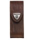 Victorinox 4.0547 Étui cuir marron pour couteaux à cran 111 mm jusqu'à 10 pièces.