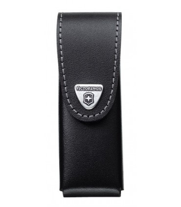 Victorinox 4.0523.3 Étui cuir noir pour SWISSTOOL ou pour couteaux à cran 111 mm jusqu'à 10 pièces.