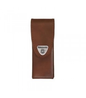 Victorinox 4.0832.l Etui cuir marron 2 compartiments pour SWISSTOOL SPIRIT PLUS.