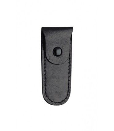 Manufacturer 428.n Etui cuir noir pour coupe-ongles plat « HB », 6 cm, inox réf. 563.