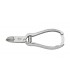 Hb 4516 Pince Pince à ongles sécateur 14 cm, acier français inox, mors concaves, ressort comtois et fermoir automatique.