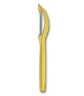 Victorinox 7.6075.8 Pèle tomate Jaune lame à double denture intérieure (convient aussi pour kiwis, pêches, poivrons...).