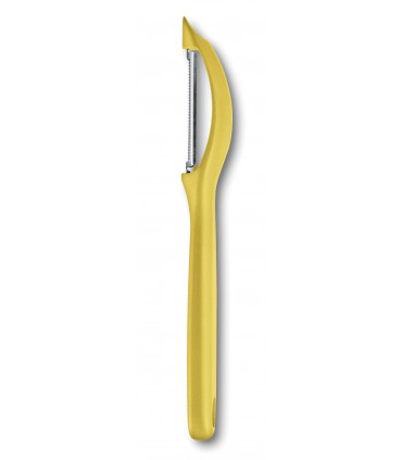 Victorinox 7.6075.8 Pèle tomate Jaune lame à double denture intérieure (convient aussi pour kiwis, pêches, poivrons...).