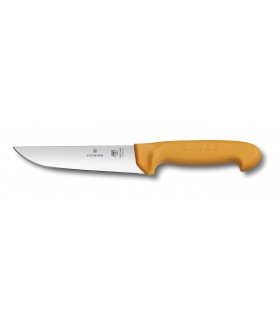 Victorinox 5.8421.16 Couteau, lame 16 cm inox, manche grillon® jaune.