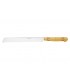 Nontron 87608 Couteau à pain NONTRON, lame 19 cm acier inox T12, manche en buis pyrogravé.