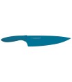 Kaï ab.5706 Couteau Puro KomaChi 7 office, lame 9 cm, bleu (avec support de rangement).