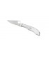Spyderco c137p Couteau HoneyBee, lame acier 3 Cr, profil plat, manche 5 cm inox.