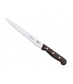 Victorinox 5.3700.16 Couteau dénerver/filet de sole, lame flexible 16 cm inox, manche palissandre.