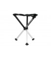 Walkstool 45.l Siège trépied « COMFORT 45 » noir (pieds télesc) sac de transport, lge surface d'assise. HT : 45 cm - Ch: 200 kg