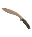 Fox Production fx.9cm04bt Kukri, lame 24 cm acier N690Co revêtement PVD bronze, manche Forprene® vert