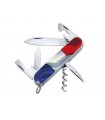 Victorinox 1.3603.fr Couteau Spartann, lame acier inox, manche 91 mm Acrylique Drapeau Français