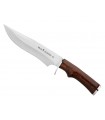 Muela 9298 Poignard Hunter, lame 17 cm inox, manche stamina, monture inox, étui cuir.