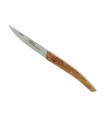 Le Thiers 5871 Couteau, par GOYON-CHAZEAU, lame mate acier 12C27, plein manche 12 cm genévrier.