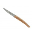Le Thiers 5876 Couteau, par GOYON-CHAZEAU, lame mate acier 12C27, plein manche 12 cm olivier