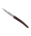 Le Thiers 5872 Couteau  par GOYON-CHAZEAU, lame mate acier 12C27, plein manche 12 cm noyer.
