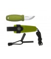 Morakniv 12633 Poignard Kansbol,  lame 6 cm inox, manche gomme vert.