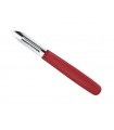 VictorInox 5.0201 Boite de 20 Eplucheurs, deux fentes, manche polyamide rouge.