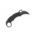 Spyderco c170gbbkp Couteau Karahawk,  lame Hawkbill noire acier VG-10, manche G10 noir 12 cm