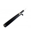Manufacturer 70001 Couteau à huîtres « O'Knife », lame 4 cm acier inox , manche et garde ABS noir. Longueur totale : 24,8 cm.