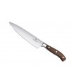 Victorinox 7.7400.20g Couteau chef/cuisine forgé Grand Maître Rosewood, lame 20 cm, manche bois de palissandre.