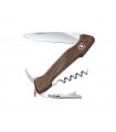 Victorinox 0.9701.63 Couteau Wine master, acier inox, manche 13 cm Bois Noyer
