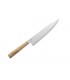 Due Cigni 2c.507 Couteau Gyuto DUE CIGNI « HAKUCHO », lame 21 cm pleine soie acier X50CrMoVN15, manche olivier 3 rivets.