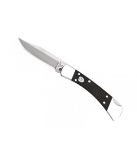 Bück 7110.ae Couteau, lame acier S30V à cran, manche 12,5 cm G10 noir
