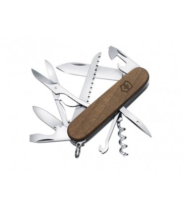 Victorinox 1.3711.63 Couteau Huntsam wood 9,1 cm Bois Noyer