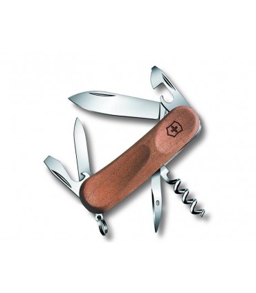 Victorinox 2.3801.63 Couteau Evowood 10,  lame inox, manche de 8,5 cm Bois Noyer