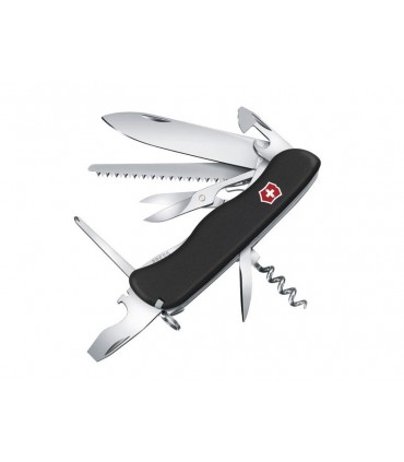 Victorinox 0.8513.3 Couteau Outrider 11,1 cm Bakélite Noir mat