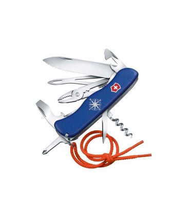 Victorinox 0.8593.2w Couteau Skipper 11,1 cm Bakélite Bleu mat