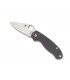 Spyderco c223gpdgy Couteau  Para3, lame acier Micro-Melt® Maxamet®, profil plat, manche 11 cm G10 gris