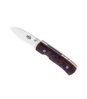 Citadel 63123 Couteau Stavange, lame acier N690Co, manche 9,5 cm noix de banksia ...