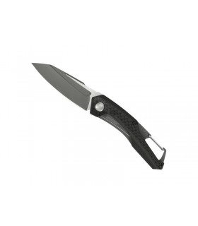 Kershaw ks.1220 Couteau  Reverb,  lame acier 8Cr13MoV revêtement nitrure de titane et satiné, manche 8,5 cm (recto: G10 noir