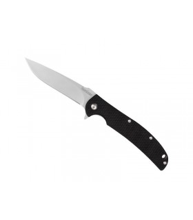 Kershaw ks.3410 Couteau  Chill, lame acier 8Cr13MoV avec « flipper » et cran intérieur, manche 10 cm G10 noir