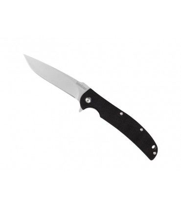 Kershaw ks.3410 Couteau  Chill, lame acier 8Cr13MoV avec « flipper » et cran intérieur, manche 10 cm G10 noir