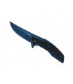 Kershaw ks.8320 Couteau Outright,  lame acier 8Cr13MoV avec « flipper », manche 11 cm acier inox insert G10 noir sur le recto