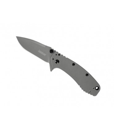 Kershaw ks.1556ti Couteau Cryo, lame acier 8Cr13MoV avec « flipper », manche 11 cm acier 410