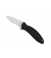 Kershaw ks.1620 Couteau Scallion, lame acier 420HC avec « flipper », manche 9 cm nyl/fibre de verre noir