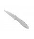 Kershaw ks.1660 Couteau Leek, lame acier 14C28N avec « flipper », manche 10,5 cm acier 410