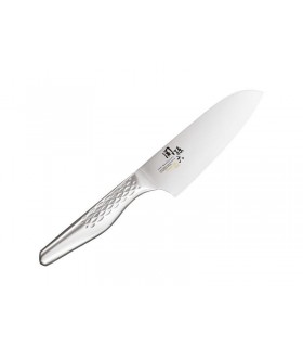 Kaï ab.5162 Couteau santoku Shoso 14,5 cm Acier inoxydable Gris