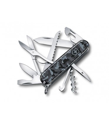 Victorinox 1.3713.942 Couteau Hunstman, acier inox, 9,1 cm Bakélite Navy camouflage